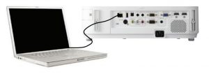 ورودی یو اس بی ویدئوپروژکتور NEC NP-M363X